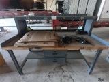 WORK BENCH W/CONTENT