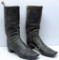 Civil War Union Issue Leather Boots, 12 3/4