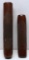 Remington Model 870 and Remington Model 1100 Wood Forearms - Model 1100 has a crack on one end