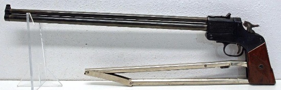 Marble's Game Getter Gun, .22 Cal. Over .44 or .410 Ga. Combination Gun w/Collapsible Stock 18"