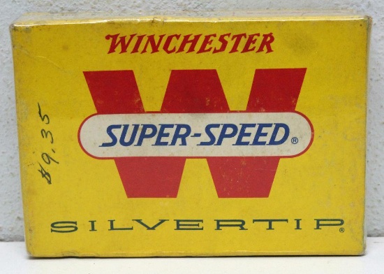 Full Vintage Box Winchester Super-Speed Silvertip .300 H&H Magnum 220 gr. Cartridges