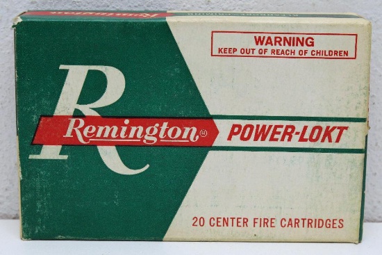 Full Vintage Box Remington .25-06 Remington 87 gr. Hollow Point Cartridges