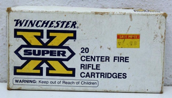 Full Vintage Box Winchester Super-X .32 Win. Special 170 gr. Power Point SP Cartridges