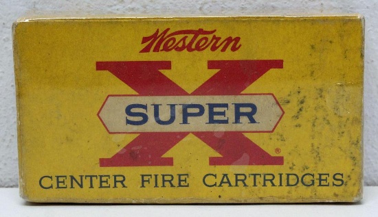 Full Vintage Box Western Super-X .243 Winchester 80 gr. SP Cartridges