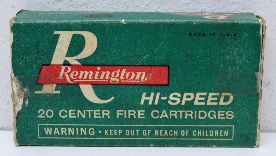 Full Vintage Box Remington .35 Remington 150 gr. SP Cartridges
