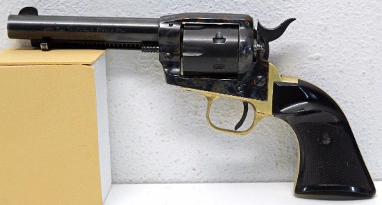 Tanfoglio Italy Model TA22S .22 LR Single Action Revolver Case Hardened Receiver 4 3/4" Bbl SN#64214