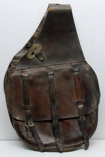 Old U.S. Marked Leather Saddle Bags