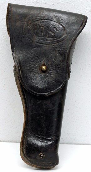 U.S. Marked Leather Holster, Marked on Back 'Cathey Enterprises 7791466'