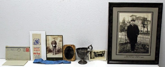 Small Group of Civil War Items ID'd to a Medal of Honor Winner, Private Robert A. Reid of Company G,