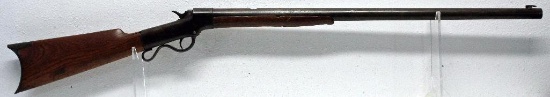 J.M. Marlin Ballard Action .44 Extra Long Cal. Single Shot Rifle Heavy 28" Bbl. Missing Rear Sight