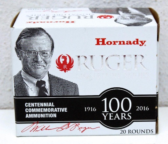 Full Box Hornady Ruger Signature Series Centennial .480 Ruger 325 gr. XTP Mag. Cartridges