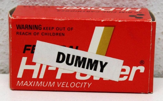 Full Box Federal Hi-Power .22 LR Dummy Rounds