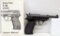 German P38 9 mm Semi-Automatic Pistol w/Manual and One Clip ?SN#2215J