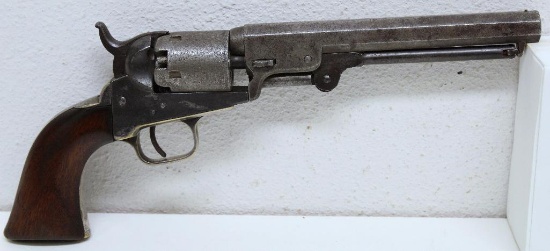 Colt 1849 .36 Cal. Percussion Pocket Pistol 6" Bbl Even Wear Matching Serial Numbers SN#17740