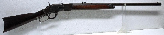 Winchester Model 1873 3rd Model Button Mag. .44-40 Lever Action Rifle 24" Round Bbl Pitting and