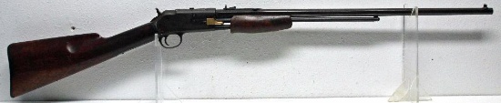 Colt Lightning Small Frame .22 Cal. Slide Action Rifle 24" Octagon Bbl Engraved Dust Cover Pitting