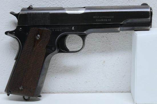 Early Colt Government Model 1911 .45 Cal. Semi-Auto Pistol Light Even Wear Mfg. 1915 SN#96805