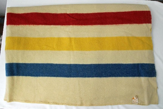 Golden Dawn by J.C. Penney Co. Hudson Bay Style Wool Indian Blanket