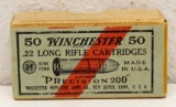 Full Vintage Two Piece Box Winchester .22 LR 