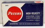 Full Vintage Box Peters 7 mm Rem. Magnum 150 gr. SP Cartridges