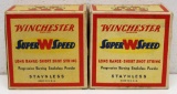 (2) Full Vintage Boxes Winchester Super Speed 12 Ga. 2 3/4