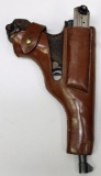 WWI German Gesichert Model 1917 Luger 9 mm Semi-Auto Pistol w/Holster and 2 Clips SN#9180