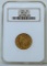 1895 $5 Liberty Gold Slabbed NGC MS61