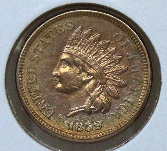 1859 Copper Nickel Indian Head Cent