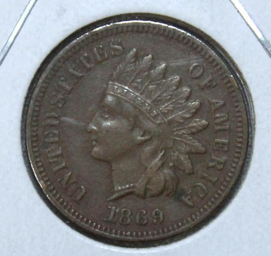 1869 Indian Head Cent