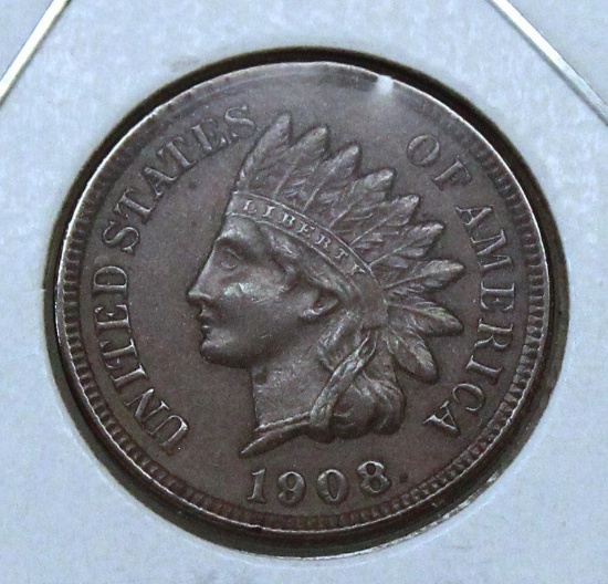 1908 Indian Head Cent