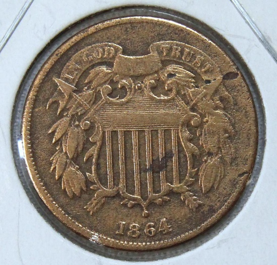 1864 Two Cent Piece