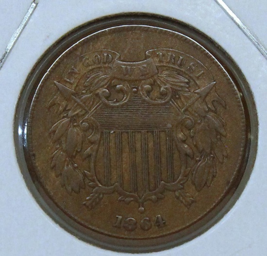 1864 Two Cent Piece