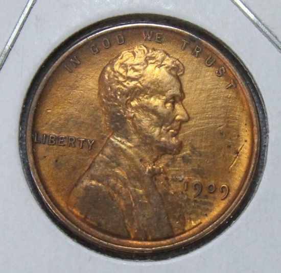 1909 VDB Wheat Cent