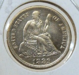 1889 Seated Liberty Dime