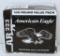 Full Box of 100 Rounds American Eagle Value Pack AR 223 .223 Rem. 55 gr. FMJ Cartridges
