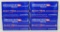 (4) Full Boxes Ultramax Remanufactured 9 mm 115 gr. FMJ Cartridges