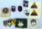 (12) US Army Division Pins from Various Eras
