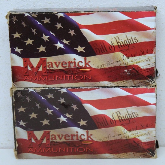 (2) Full Boxes Maverick Ammunition .45 ACP 185 gr. FMJ Cartridges
