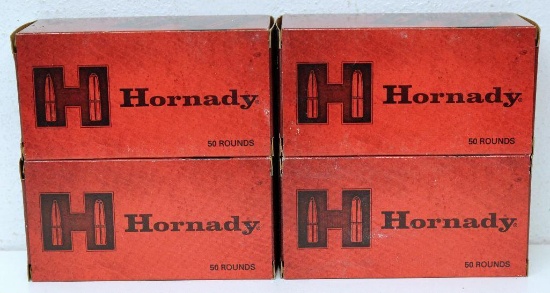 (4) Full Boxes of 50 Hornady .223 Rem. 55 gr. SP Cartridges