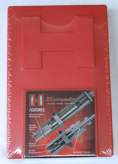 New Unopened Hornady Custom Grade Dies Full Length .338 Win. Mag. Die Set