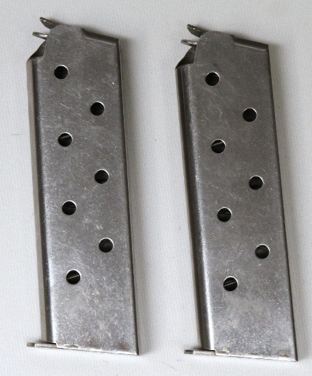 (2) Colt .45 Auto 1911 Magazines/Clips