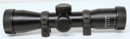 Ultralux 4 x 25 Scope w/Rings