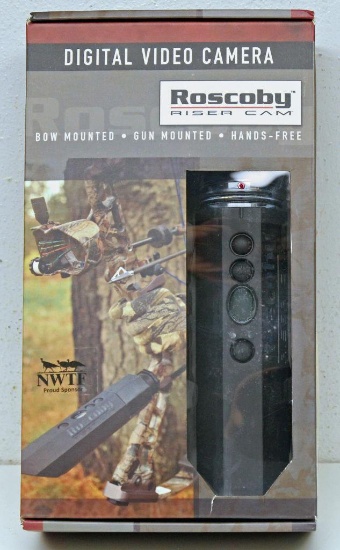 Roscoby Riser Cam Digital Video Camera - Bow Mounted/Gun Mounted Hands Free, New Unused
