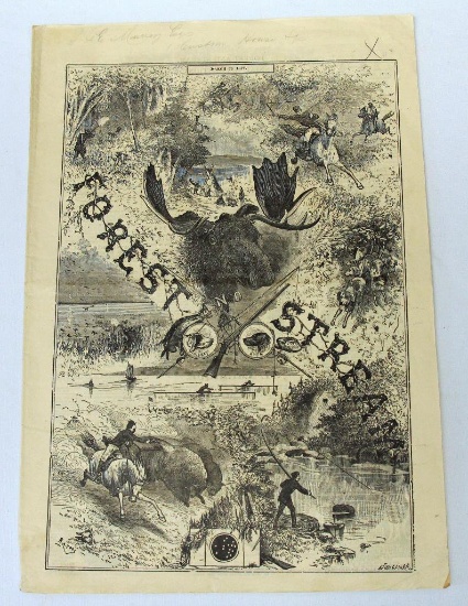 March 29, 1877 Forest & Stream Periodical / Magazine