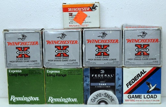 (1) Full Box of 5 Winchester Super-X 16 Ga. 2 3/4" 1 Buck Shotgun Shells and (6) Full Boxes and (2)