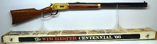 Winchester Centennial '66 .30-30 Winchester Lever Action Rifle w/Box 26" Octagon Bbl Damage from