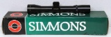 Simmons Model 7788 1x32 Shotgun Scope, Black Matte Finish, Original Box, Dent on Scope that is