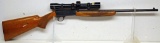 Belgium Browning 22 Auto .22 LR Semi-Auto Rifle w/Tasco 4x32 Scope Some Wood Scuffs Crazing to