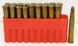 18 Winchester and 1 Peters .35 WCF Cartridges