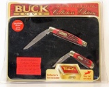 Buck Knives Limited Production Collector's Edition Two Knife Set in Collector Tin - 372-1 Muskrat